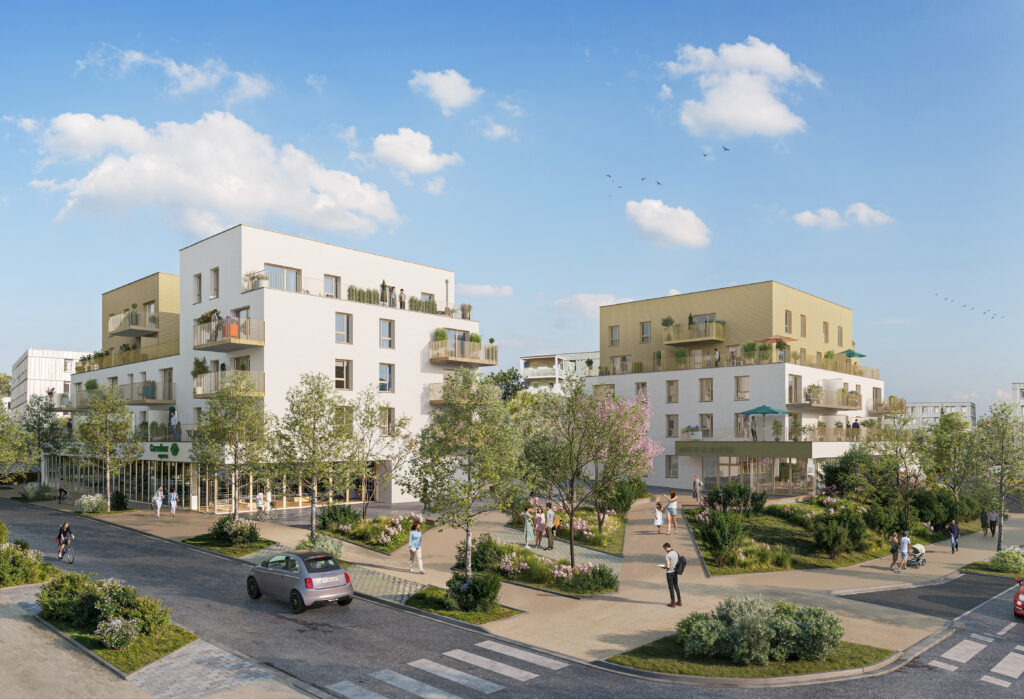 Projet d’éco- quartier dynamique, visant à améliorer la qualité de vie de ses habitants grâce à la reconstruction de logements, de commerces, et de services.